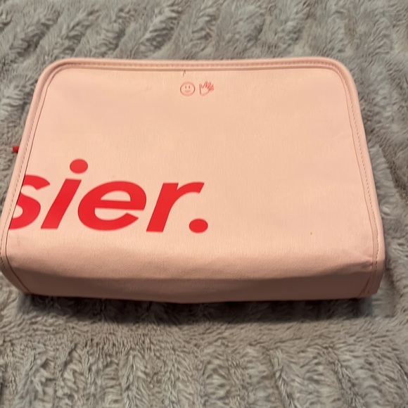 Glossier Bags Glossier Philadelphia Mini Beauty Makeup Bag Pink